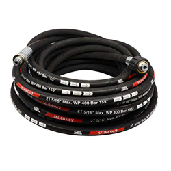 Wessper Profesional Manguera de Alta presión con 11 mm Conector para Karcher 6/15 C (15m, 400bar, 155°C) 11mm x M22 características