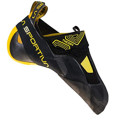 LA SPORTIVA Theory, Zapatillas de Trekking Hombre, Black/Yellow, 44 EU
