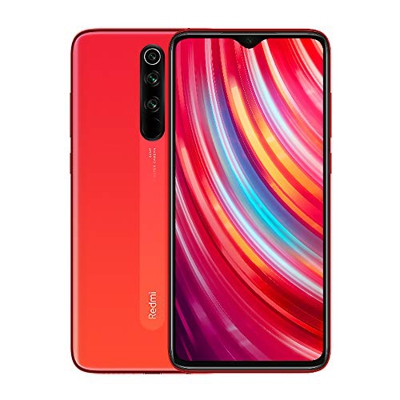 Xiaomi Redmi Note 8 Pro Smartphone 64MP Quad Camera Mtk Heilo G90T Octa Core 6.53’’FHD NFC Mobile Phone Orange (6+128G)