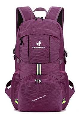 NEEKFOX Mochila Ligera y compacta para Viaje, Excursionismo o Uso Diario, Mochila para Acampar Plegable de 35 L, Mochila Deportiva Ultraligera para Ex