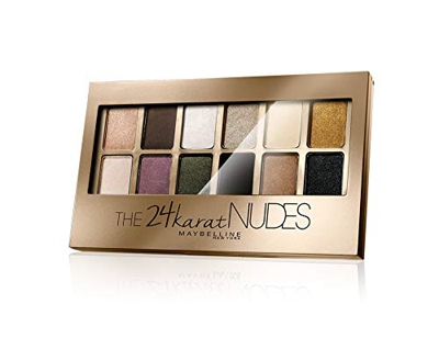 Maybelline 24 Quilates The Nudes ' Paleta de Sombras (706)