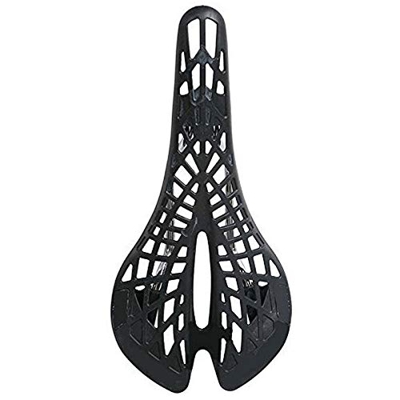Bestine - Sillín de bicicleta de fibra de carbono hueco para sillín de bicicleta, diseño ergonómico, antideslizante e impermeable, cómodo cojín acceso