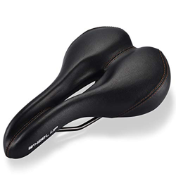 Asvert Sillín de Bicicleta de Gel Asiento de Bicicleta Profesional Cómodo y Suave Diseño Ergonómico cojín de Bicicleta de Ciclismo Carretera montaña M precio