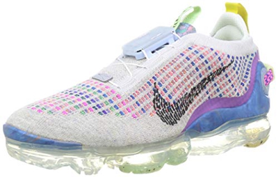 Nike W Air Vapormax 2020 FK, Zapatillas para Correr Mujer, Pure Platinum Black Multi Color, 39 EU