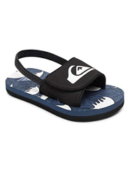 Quiksilver Molokai Layback Slide Toddler, Zapatos de Agua, Black Blue White, 20 EU características