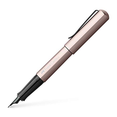 Faber-Castell 150531 - Pluma estilográfica Hexo, color Rosa