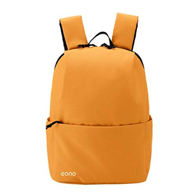 Eono by Amazon - Mini Mochila Ultraligera Resistente al Agua, Ideal para Viajes y Actividades al Aire Libre, para Hombre, Mujer y niño (10 L) (Naranja