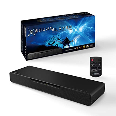 Panasonic SC-HTB01EG - Altavoz para PC Gaming 2.1 All-In-One con Subwoofer Integrado (USB, Audio Alta Resolución, 160 W, 3D Sound, Dolby Atmos, DTS:X,