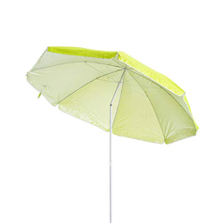 LOLAhome Sombrilla Playa Parasol Acero de Ø 160 cm (Verde) en oferta