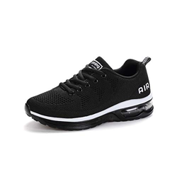 Zapatillas de Deporte con Cojines de Aire Calzado de Running Net para Estudiante Volar Zapatos Tejidos Zapatillas Deportivas de Mujer Gimnasia Sneaker precio