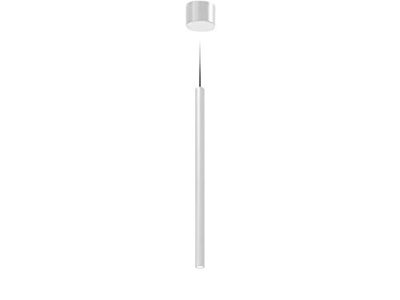 Homemania - Lámpara de Techo To-Be, Color Blanco, Negro, de Aluminio, 3,2 x 3,2 x 65 cm, 1 LED, 7 W, 363 LM, 2700 K, 220-240 V