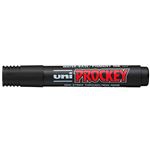 Rotulador permanente Uni-ball Prockey PM-122 12-1,8 mm negro