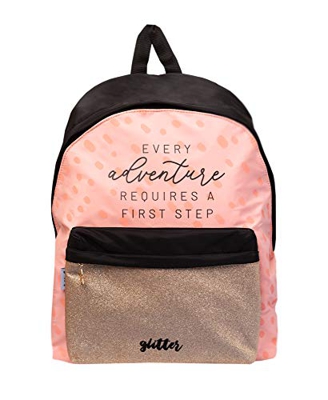 Grupo Erik MARE0038, MOCHILA GLITTER Unisex niños, Multicolor, Talla única