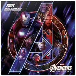 ERIK - Calendario de pared 2021 Los Vengadores, Marvel, 30x30 cm, Producto Oficial (Incluye póster de regalo) precio
