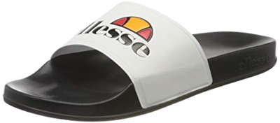 ellesse Filippo, Sandalias de Punta Descubierta Hombre, Multicolor (White/Black Wht/Black), 40.5 EU