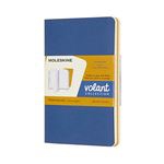 Libreta Moleskine Volant Journals Pocket rayada azul ámbar/amarillo