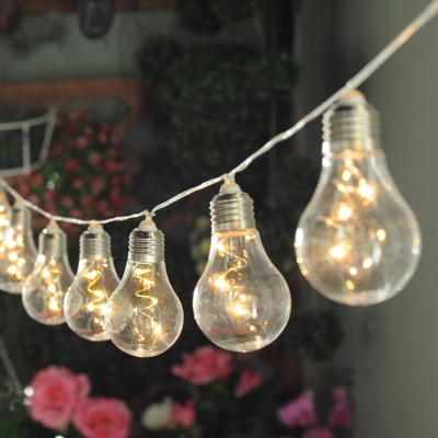 Lindby Lampini cadena de luces LED solar
