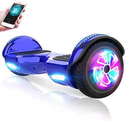 M MEGAWHEELS Hoverboard, Patinete electrico Auto Equilibrio 6.5 Pulgadas con Bluetooth, Fuerte Dual Motor y Hoverboard LED es un Regalo para niños. características
