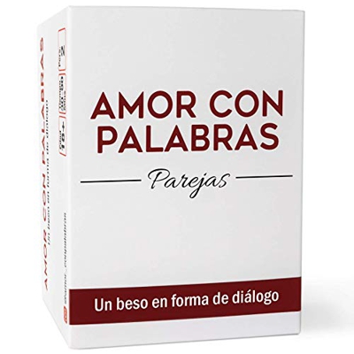 AMOR CON PALABRAS - Parejas | Juegos de Mesa para Dos Personas Que fortalecen Las relaciones convirtiéndolos en inmejorables Regalos para mi Novio o N
