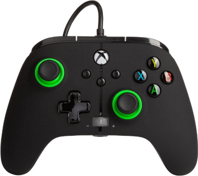 PowerA Enhanced Wired Controller for Xbox Series X|S - Green Hint