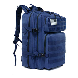 SJAPEX Mochila Táctica Militar 45L, Paquete de Asalto de Gran Capacidad para Utilidad Militar Bolsa de Emergencia, para Caza Senderismo Acampada Activ características