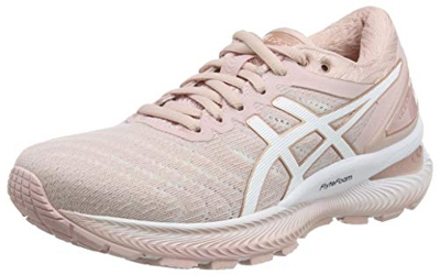Asics Gel-Nimbus 22, Sneaker Mujer, Ginger Peach/White, 37 EU