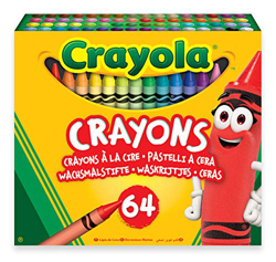 Crayola-52-6448 Set 64 ceras Crayola 14x12cm, Multicolor (52-6448) , color/modelo surtido características