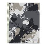 Cuaderno A5 Miquelrius Mapamundi rayado horizontal 140 h