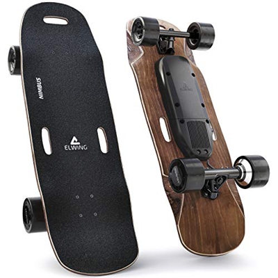 Elwing Boards - Skateboard Eléctrico Modular - Powerkit Nimbus Sport - Doble Motor 38Km/h - Batería de Larga duración 30 Km - IP65 a Prueba de Agua y 