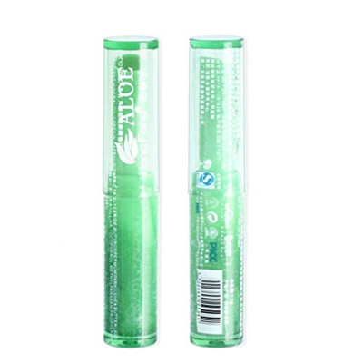 1pc De Aloe Vera Jalea Lápiz Labial Color Magic Cambio Hidratante Labios Bálsamo Larga Duración Nutritiva Crema De Cacao Seguras Labios Maquillaje Ing