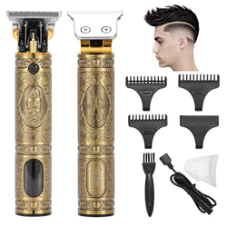 ZITFRI Cortapelos Hombre Recortadora Eléctrica, Maquina de Cortar Pelo Profesional, Recortador Barba con Precisión Impermeable, USB Carga Rápida y con en oferta