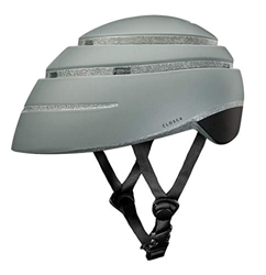 Closca Casco de Bicicleta para Adulto, Plegable Helmet Loop. Casco de Bici y Patinete Eléctrico/Scooter para Mujer y Hombre Unisex. Gris/Negro, Talla  en oferta