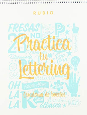 Cuaderno bocetos caligrafía
