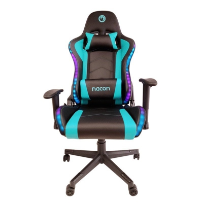 Nacon PCCH-650RGB Silla Gaming Negro/Azul