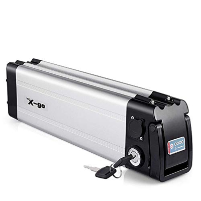 Bateria Bicicleta Electrica 36V 10Ah Conector de 2 Pin Li-Ion E-Bike Batería de Iones de Litio Bicicleta y Cargador