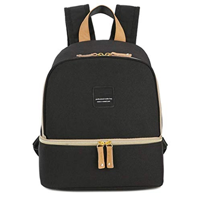 Bolsa Termica Comida, Nevera Portatil Tela Pequena Reutilizable Bolsa Refrigeradora Prueba De Fugas Bolsa De Enfriador De Biberón De Leche para Playa,