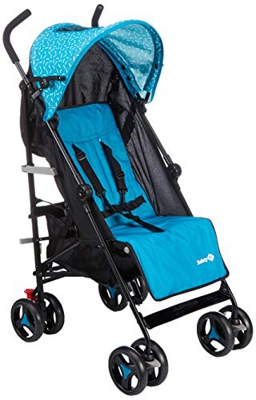 Safety 1st Rainbow - Carrito multiposición compacto y ligero de 6 meses a 3,5 años, color azul