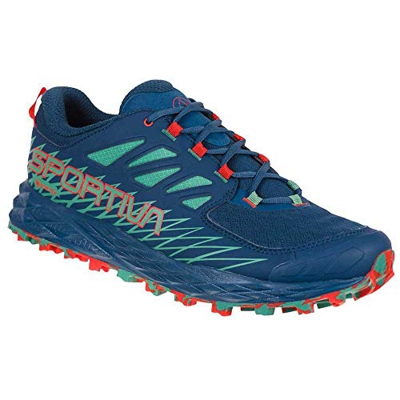 LA SPORTIVA Lycan GTX, Zapatillas de Trail Running Hombre, Opal/Grass Green, 41.5 EU