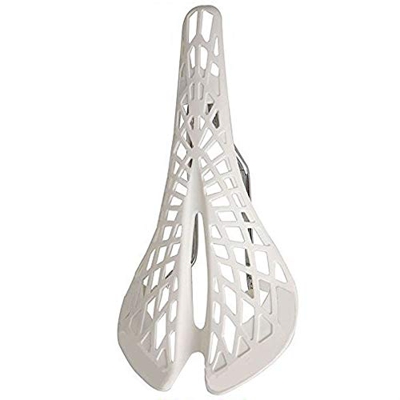 Bestine - Sillín de bicicleta de fibra de carbono hueco para sillín de bicicleta, diseño ergonómico, antideslizante e impermeable, cómodo cojín acceso