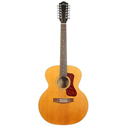 Guild Guitars F-2512E - Guitarra acústica de arce (12 cuerdas), color rubio en oferta