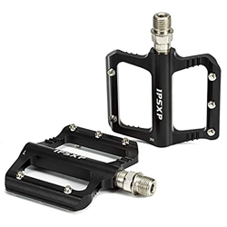 IPSXP Pedal de Bicicleta de aleación de Aluminio Ultraligero Rodamiento ultradenso Universal Pedal de Bicicleta MTB/BMX Pedal de Bicicleta Antidesliza en oferta