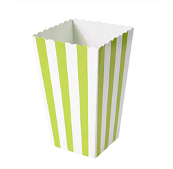 SiMin 24 PCS Cajas de Palomitas,Caja de Palomitas Carton Caramelo Contenedor Pop Corn Box Palomitas Bolsa para Fiestas(Verde) características
