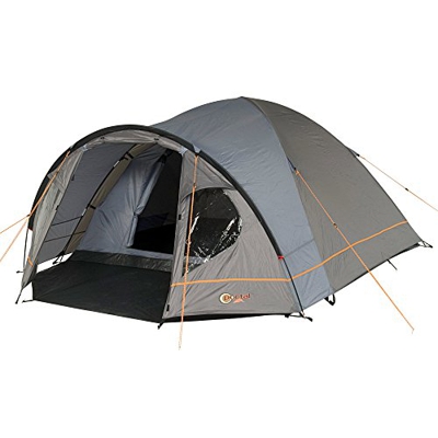 Portal de Camping Tienda Zeta 4 Tienda de campaña de cúpula con Cabina de Descanso para 4 Personas Exterior Familia con Antesala, Vida de ventilación,