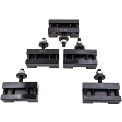 5x Portaherramientas de Torno de Torneado y Refrentado de Cambio Rápido 250-201 en oferta
