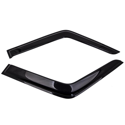 Protectores contra el clima para Toyota Land Cruiser 70 76 78 79 Protectores contra la lluvia con visera para ventana