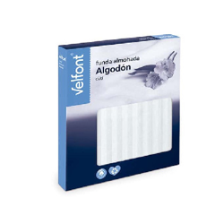 Fundas de Almohada - Raso Labrado 090x035 cm Blanco características