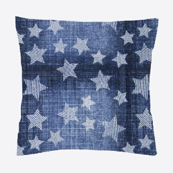 Funda de Cojín - Denim 055x055 cm Azulón precio