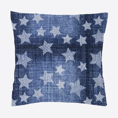 Funda de Cojín - Denim 055x055 cm Azulón