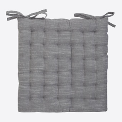 Cojín silla - Gris chambray 040x040 cm Gris precio