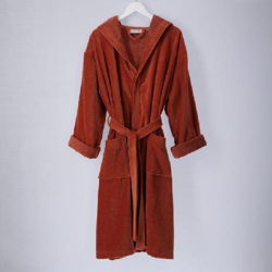 Albornoz Terciopelo - Basic LM Terracota talla M Terracota precio